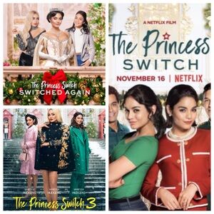 Princess switch 1-3 DVD  - made on demand